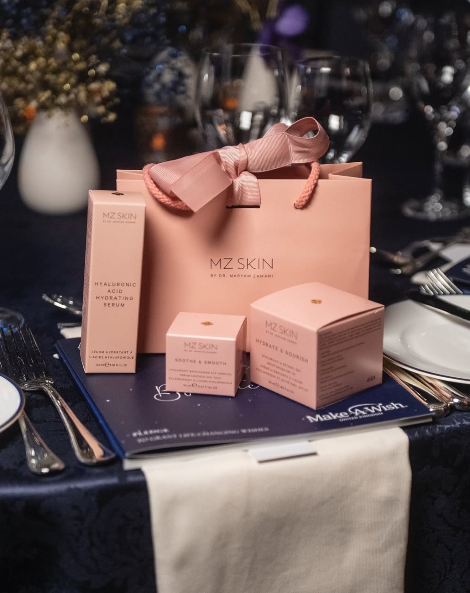 MZ SKIN Joins the Art of Wishes Gala Hosted by The Make-A-Wish Foundation