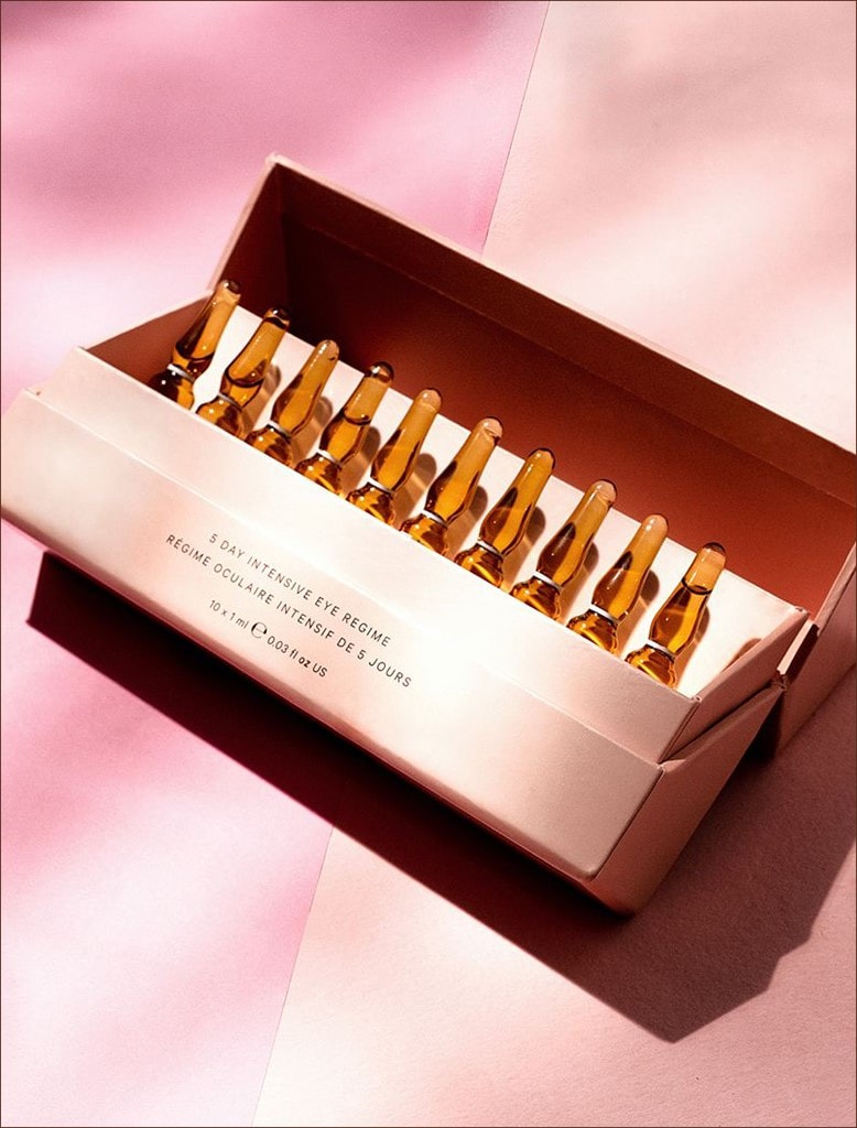 What is the benefit of incorporating eye ampoule serums into my regime?
