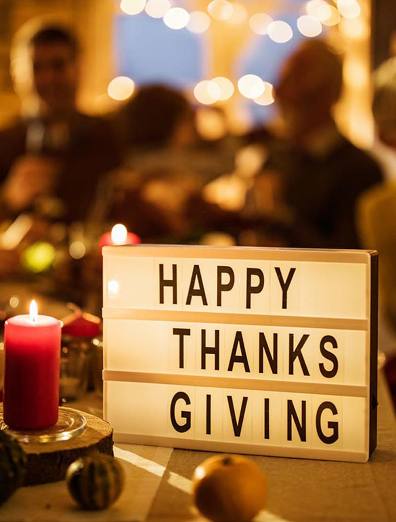 Thanksgiving, with Dr Zamani