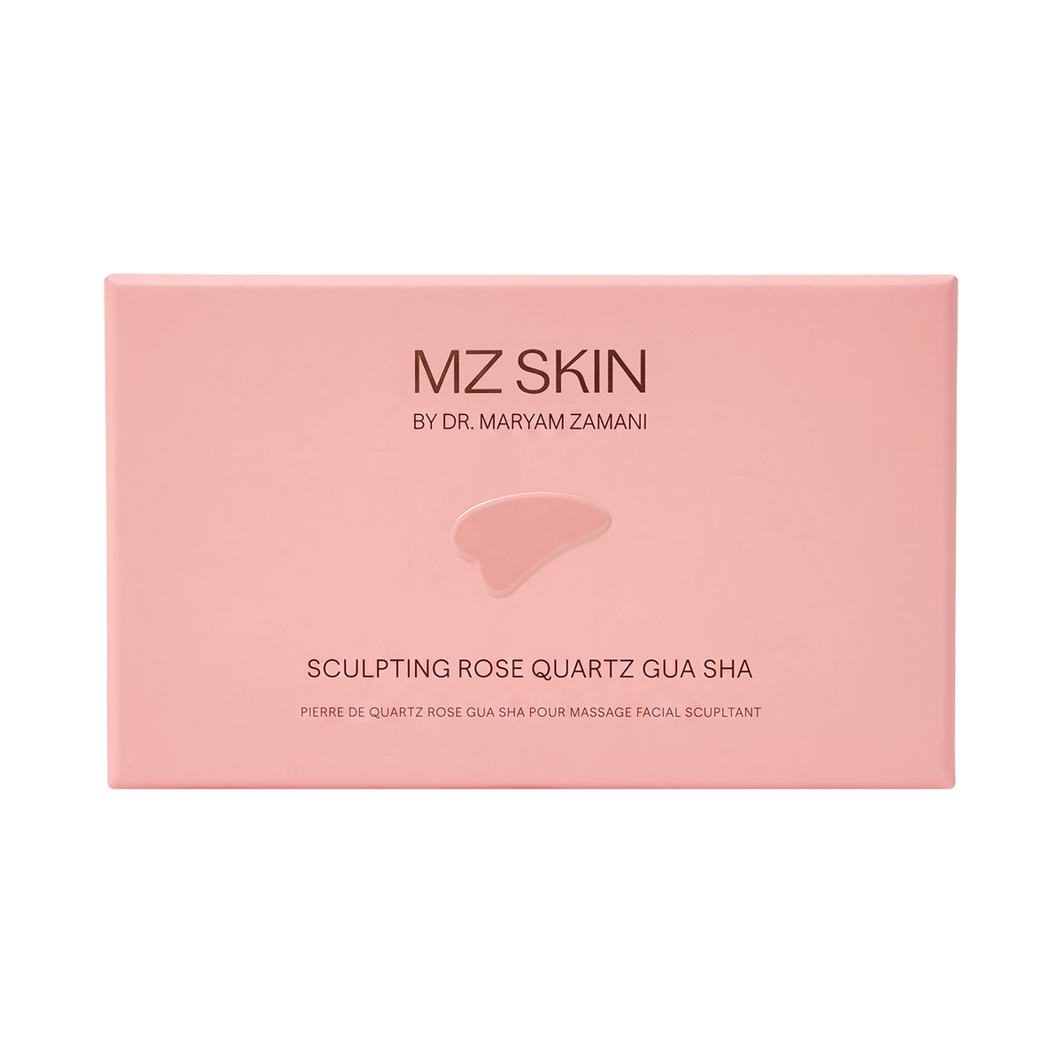 Sculpting Rose Quartz Gua Sha