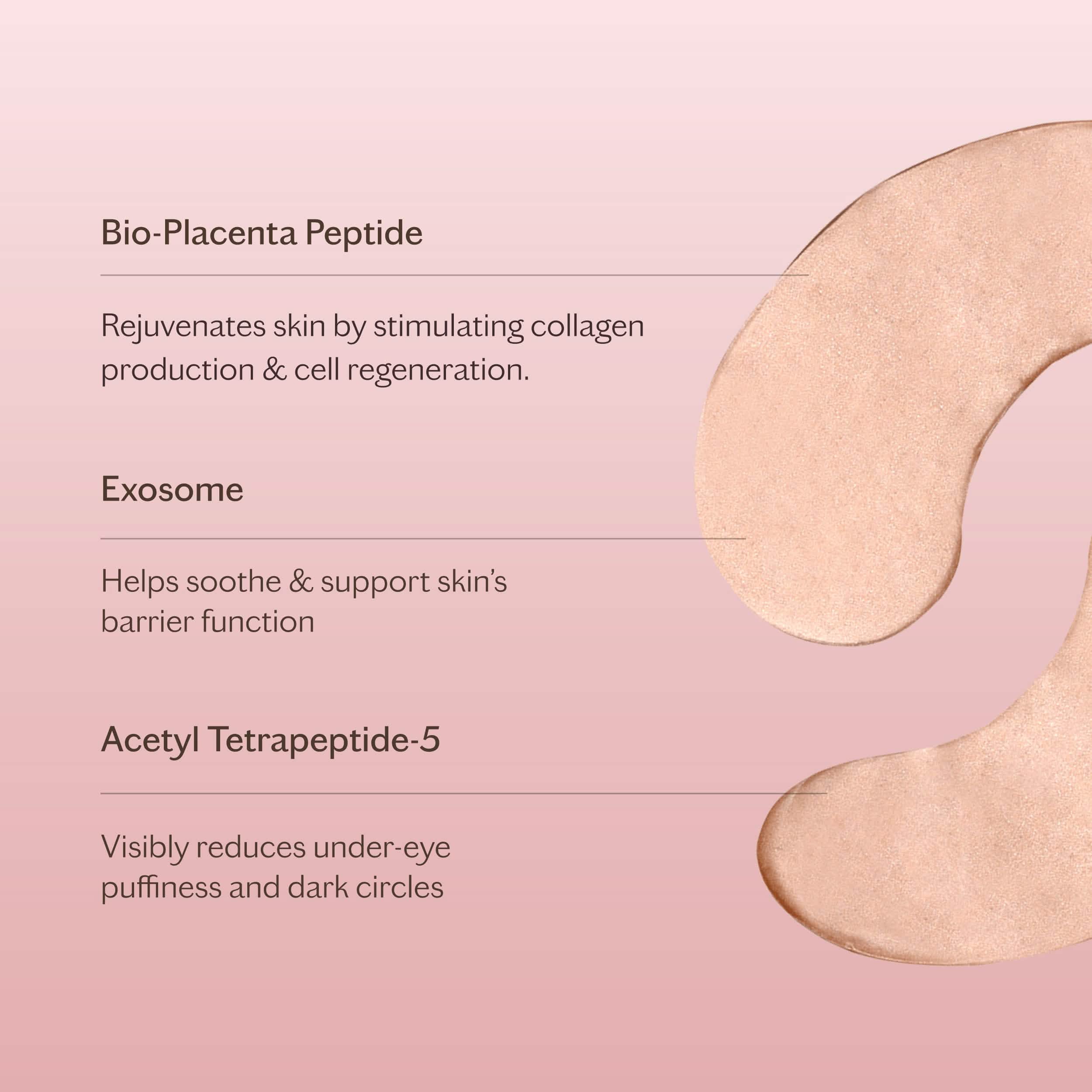 Bio-Placenta Peptide Illuminating Hydrogel Eye Mask (Coming Soon)