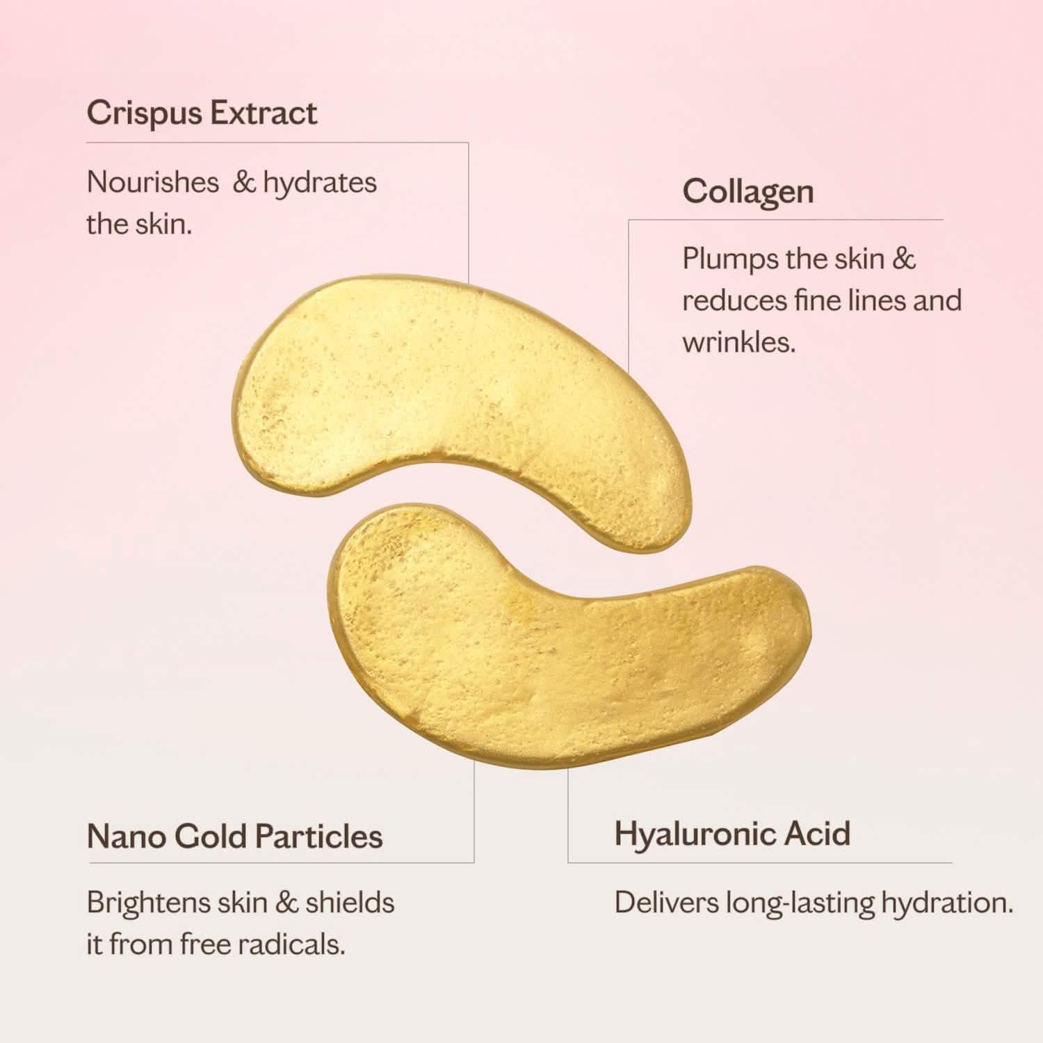 Hydra-Bright Gold Eye Treatment Mask