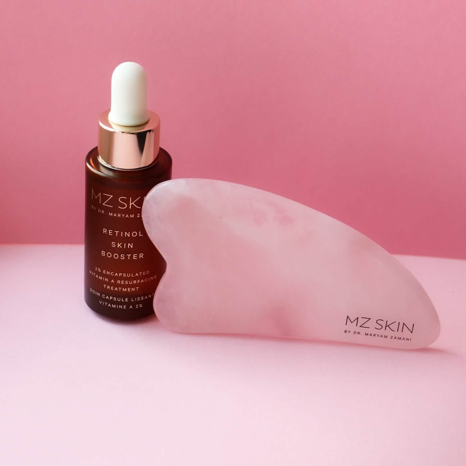 Sculpting Rose Quartz Gua Sha