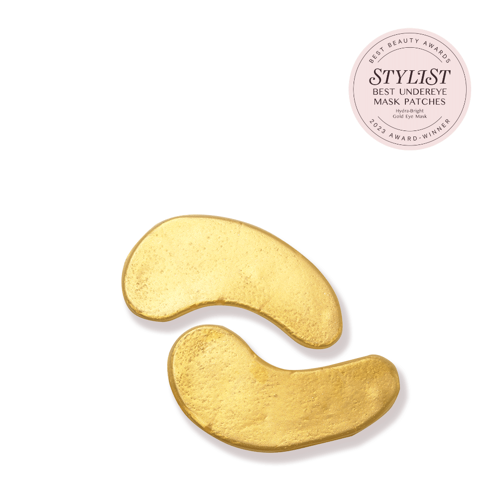 Single Hydra-Bright Gold Eye Mask