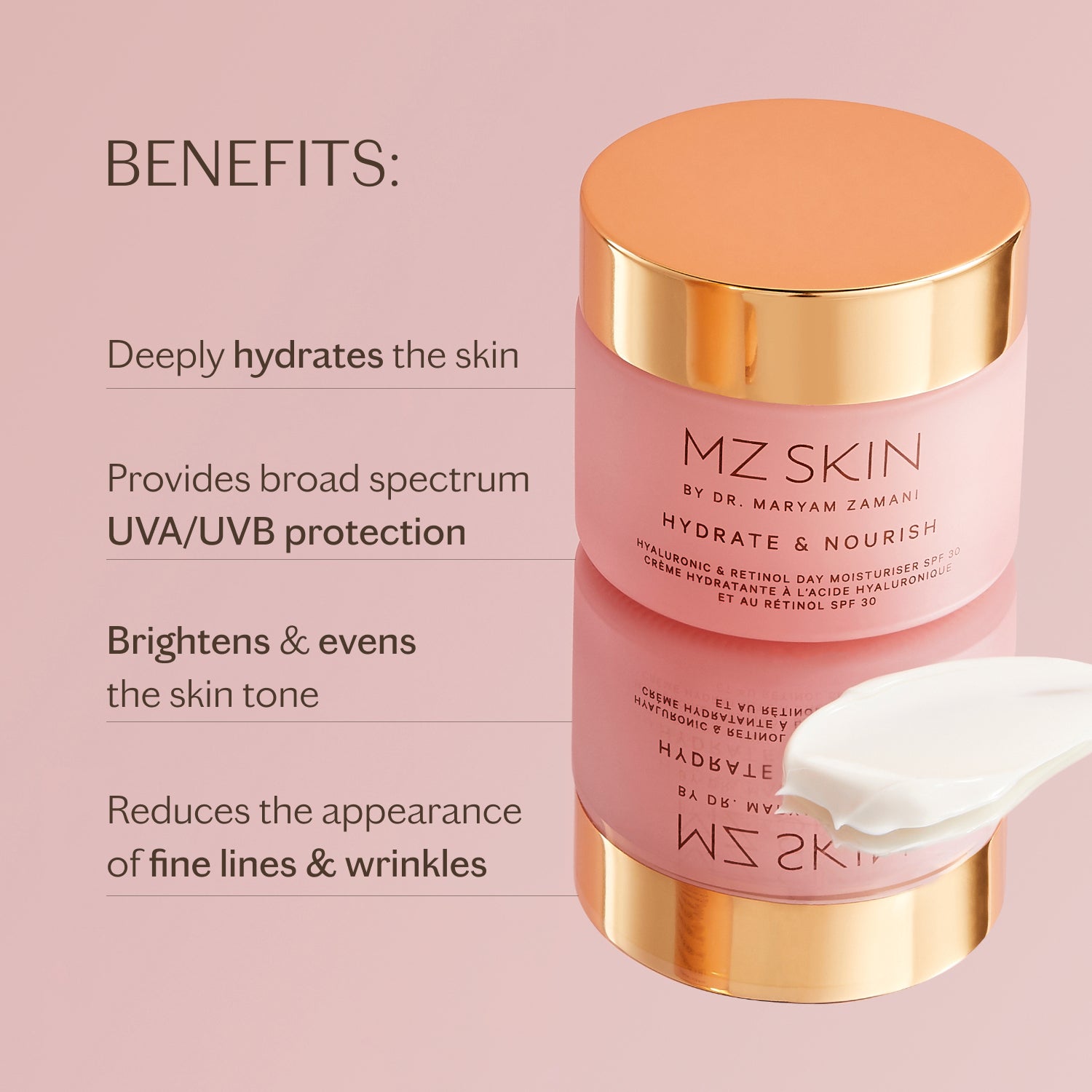 Hydrate & Nourish Age Defence Retinol Day Moisturiser SPF30