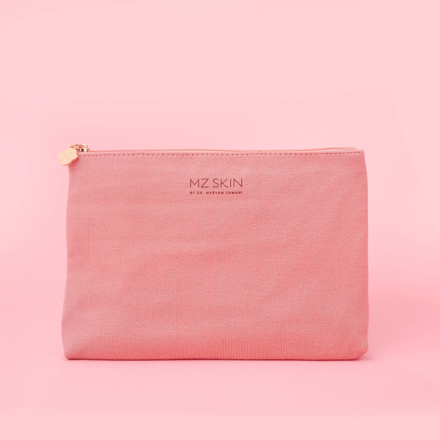 Pink Knitted Pouch