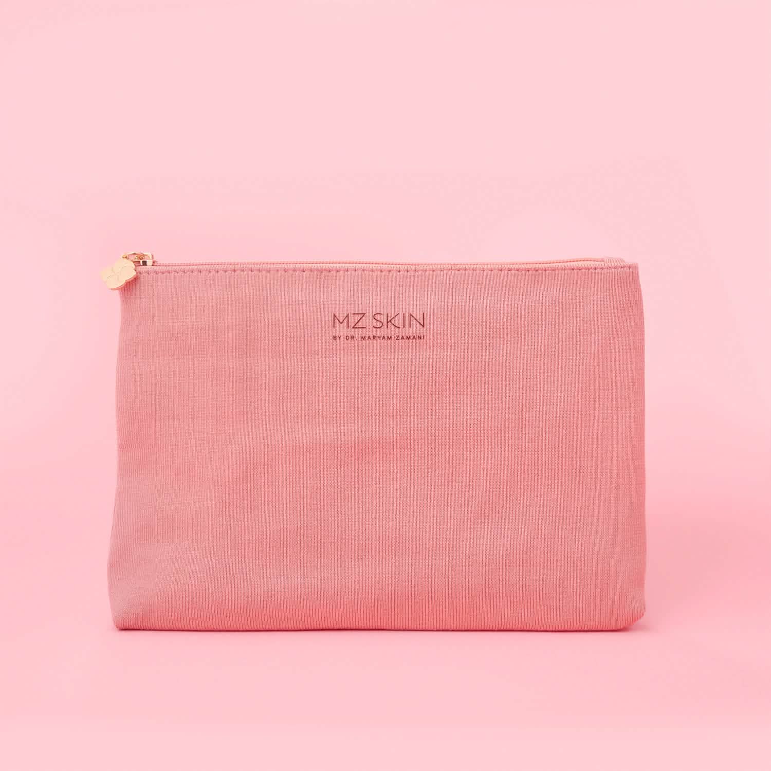 Pink Knitted Pouch