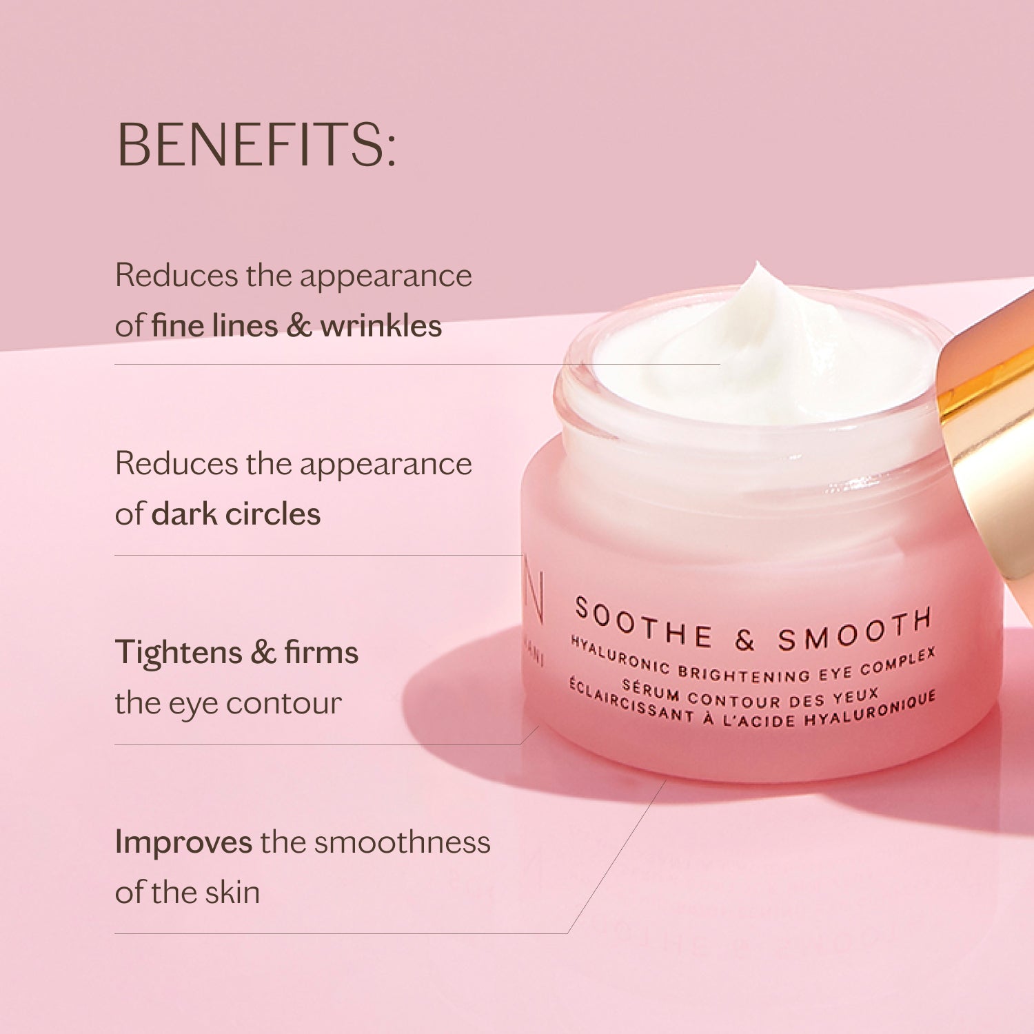 Mini Soothe & Smooth Hyaluronic Brightening Eye Complex