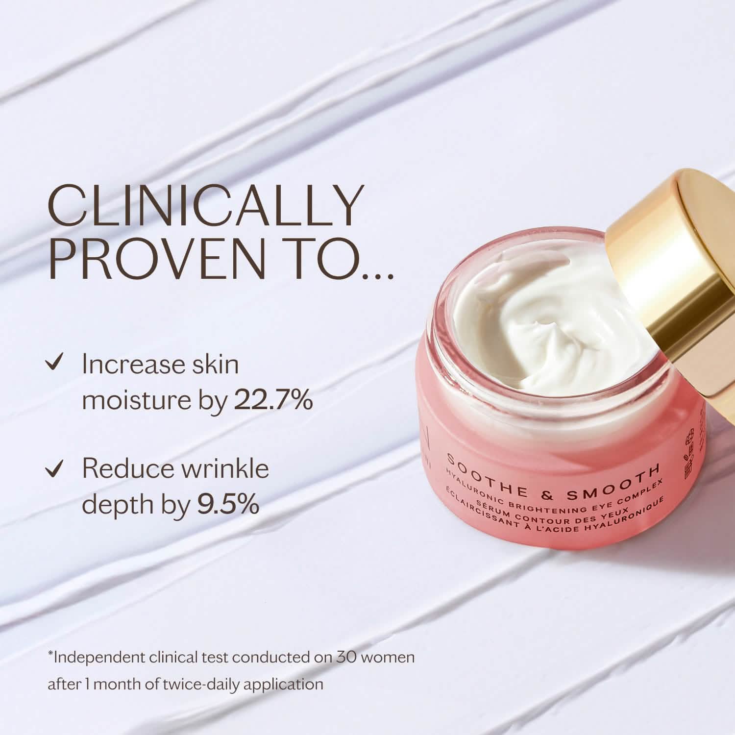 Soothe & Smooth Hyaluronic Brightening Eye Complex