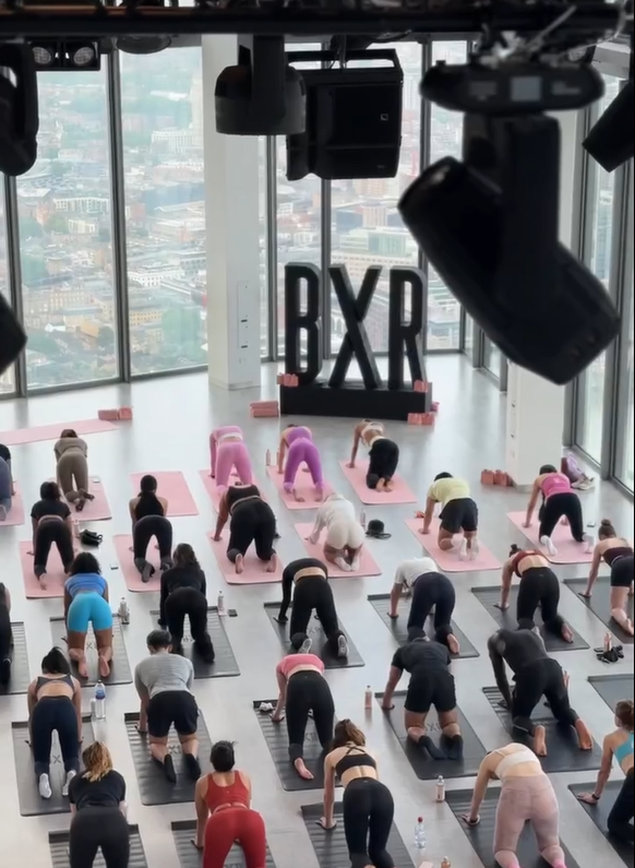 Celebrating International Yoga Day with Sunrise Yoga at BXR London