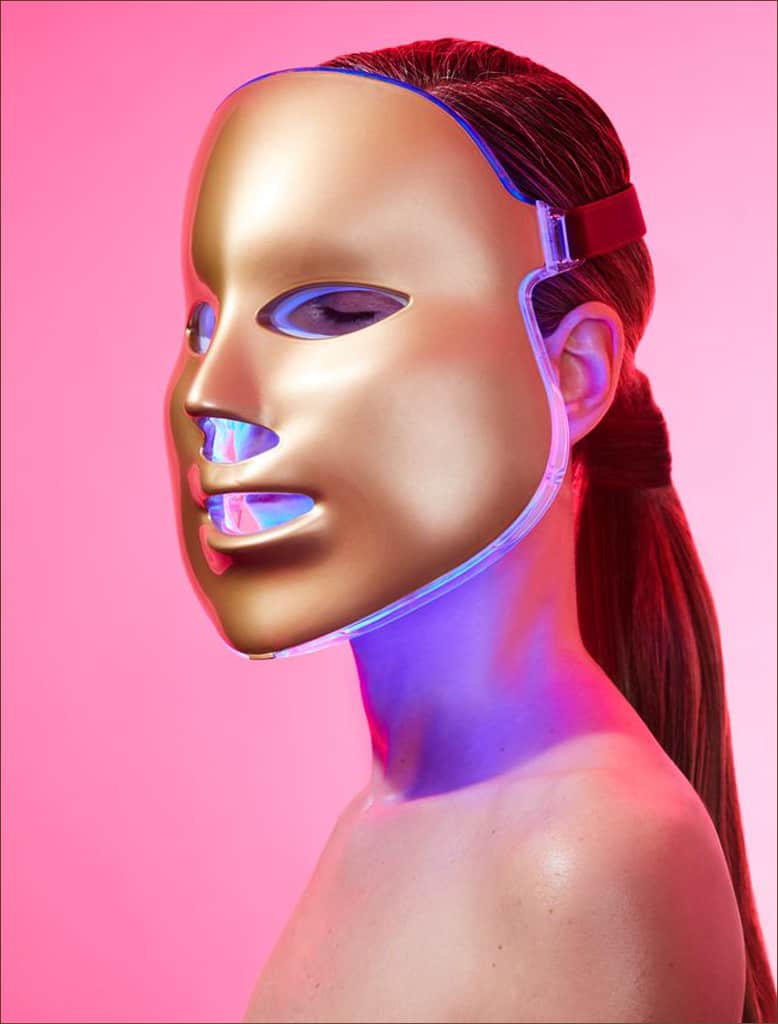 how to use the led mask