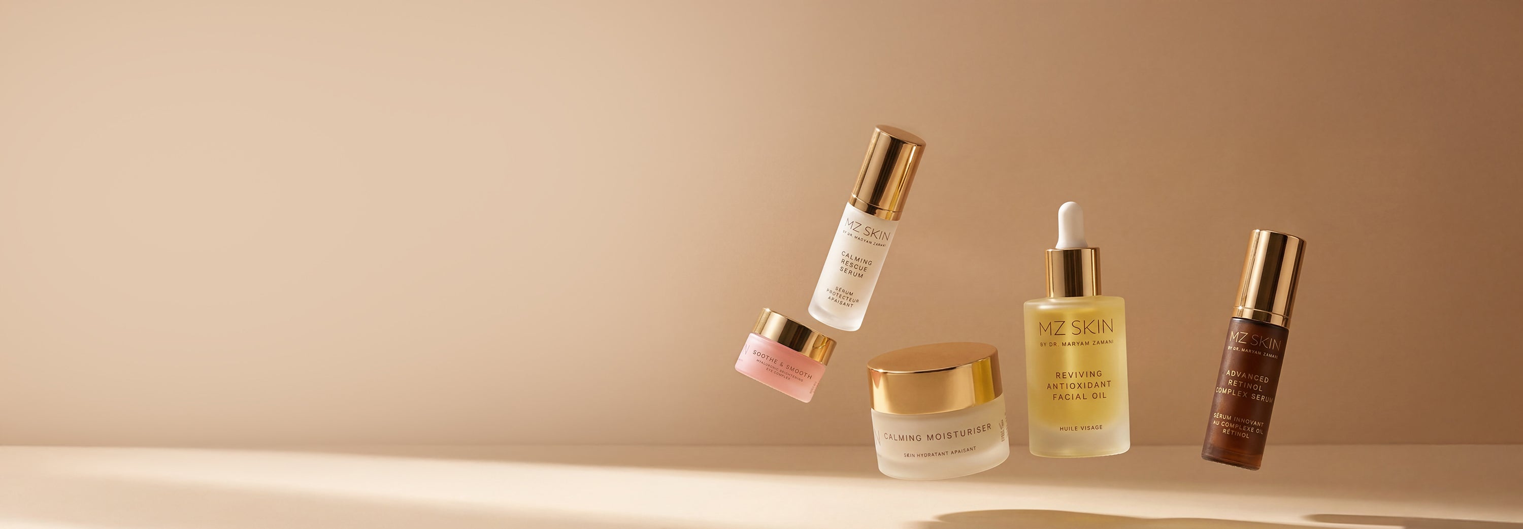 Travel-Size Skincare | Minis & Single Sachets | MZ SKIN