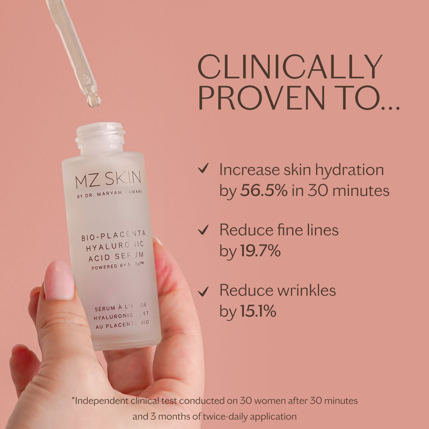 Bio-Placenta Hyaluronic Acid Serum | MZ SKIN