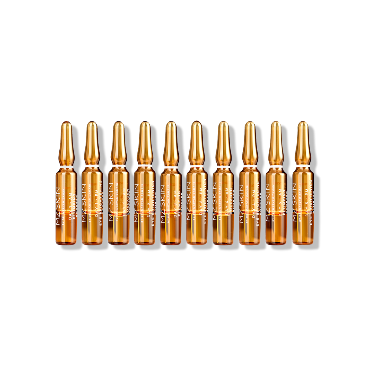 Brightening & Hydrating Eye Ampoules | Revive Tired Eyes | MZ SKIN