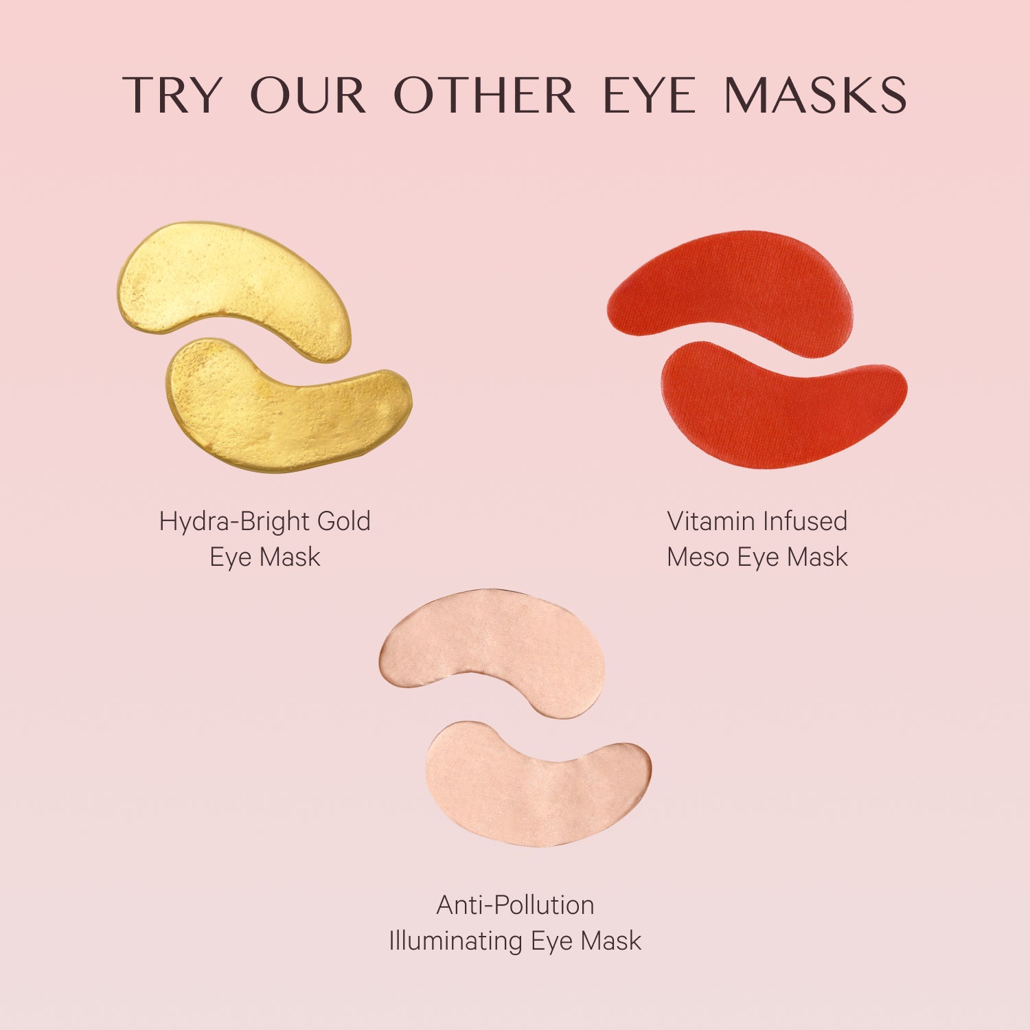 Hydra-Bright Gold Eye Mask