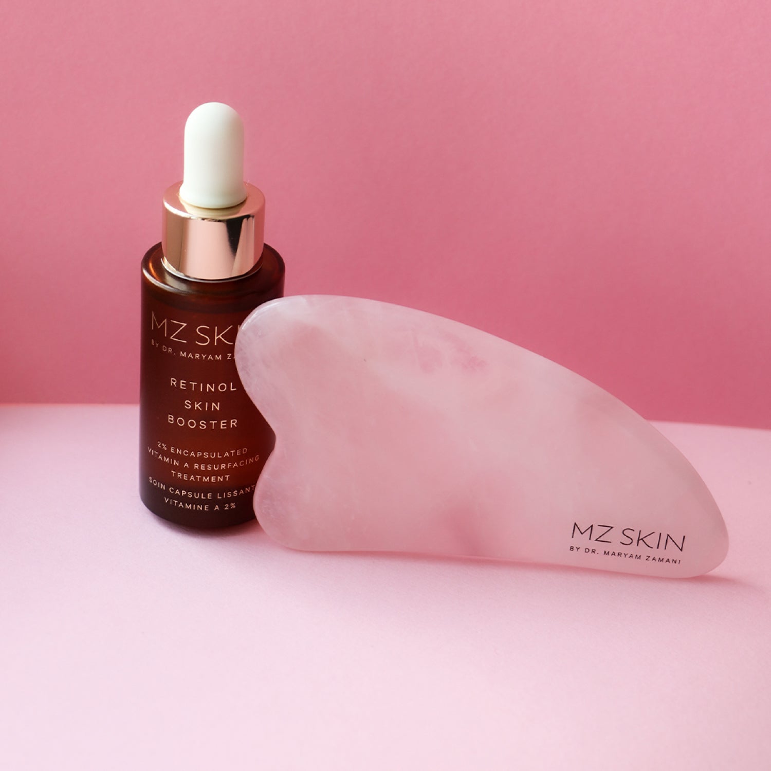 Sculpting Rose Quartz Gua Sha