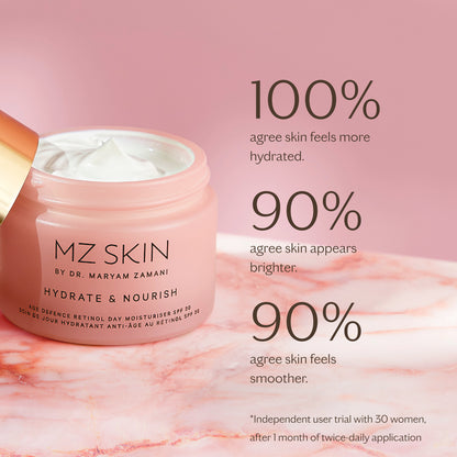 Mini Hydrate &amp; Nourish Age Defence Retinol Day Moisturiser SPF30