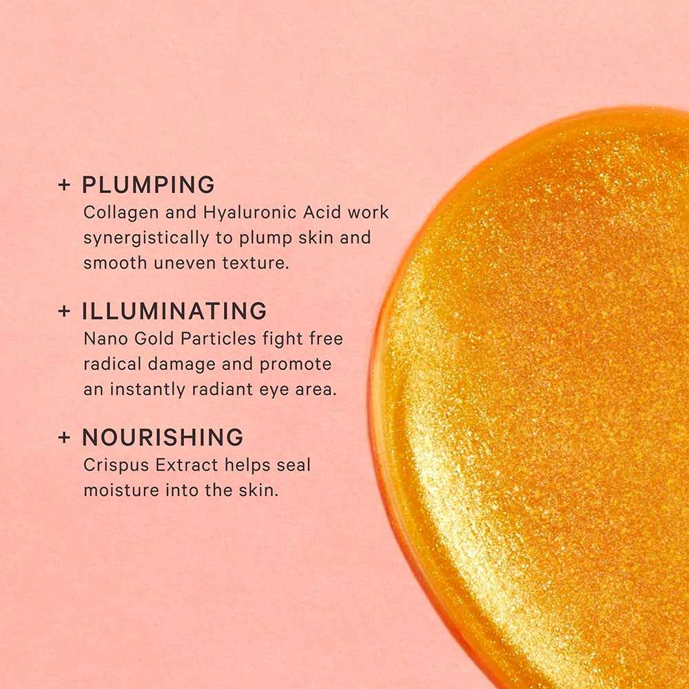 Hydra-Bright Gold Eye Mask
