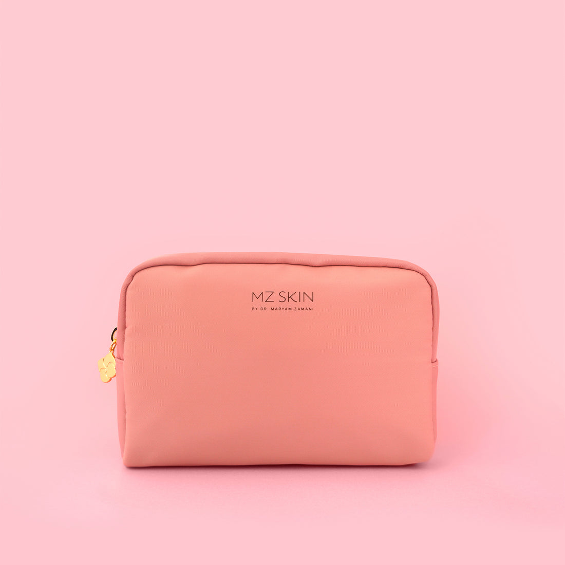 Pink Nylon Signature Bag