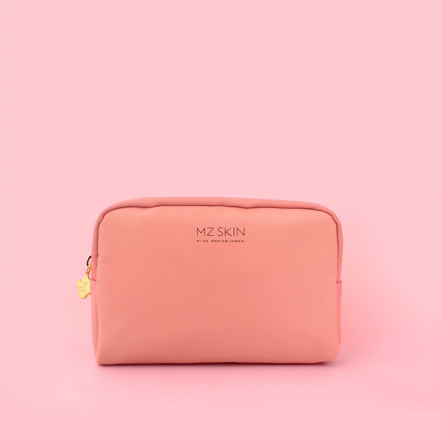 Pink Nylon Signature Bag