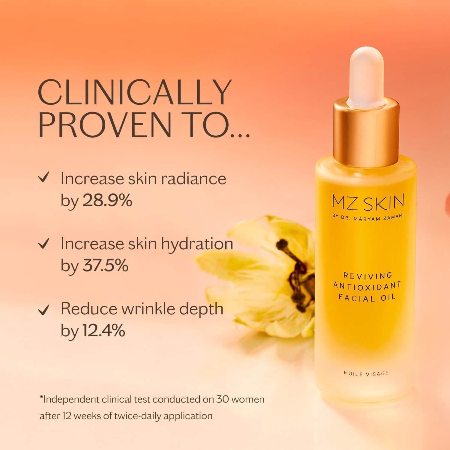 Reviving Antioxidant Facial Oil | Nourish, Protect & Restore Glow