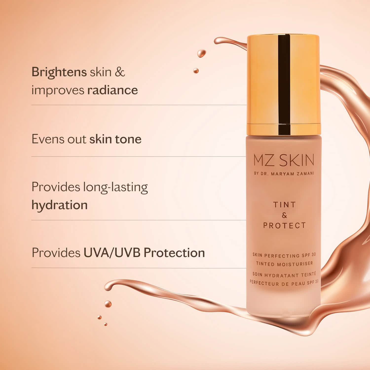 Tint & Protect Moisturizer with SPF | MZ SKIN – MZ SKIN Limited