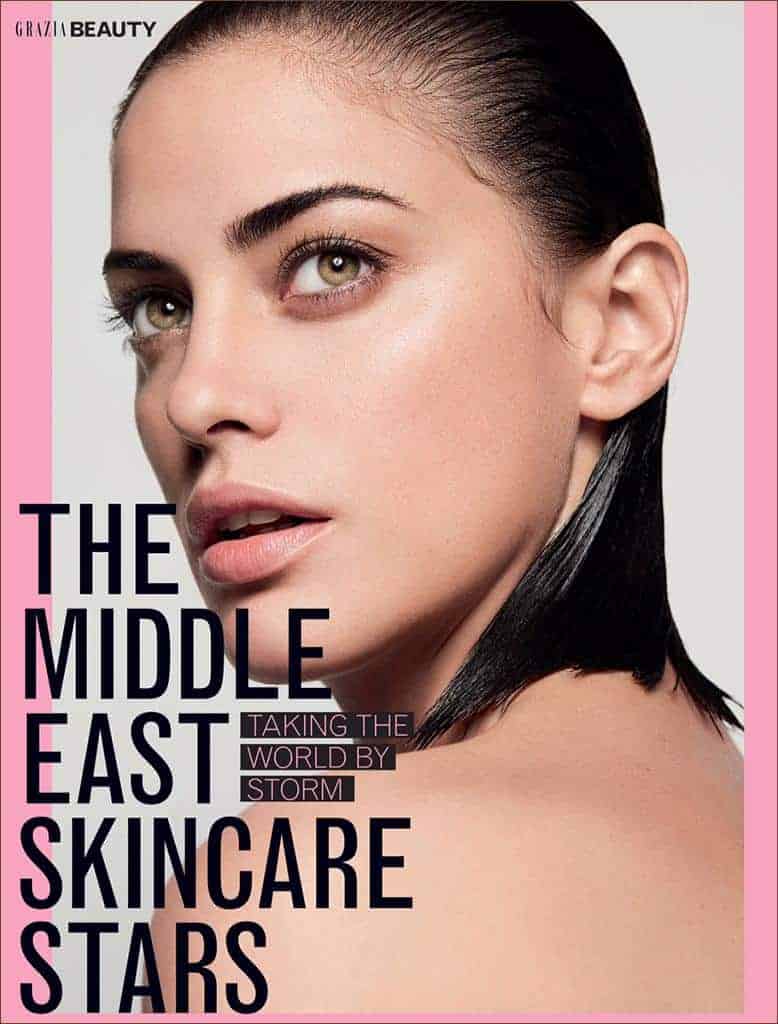 Grazia Middle East Featured MZ Skin in Sophisticated Skincare Pro