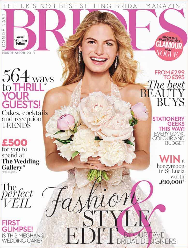 Brides Magazine features MZ Skin