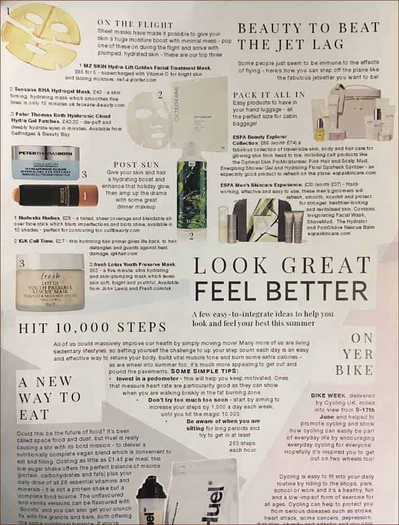 Worthing Lifestyle selects MZ skin as beauty to beat the jet lag