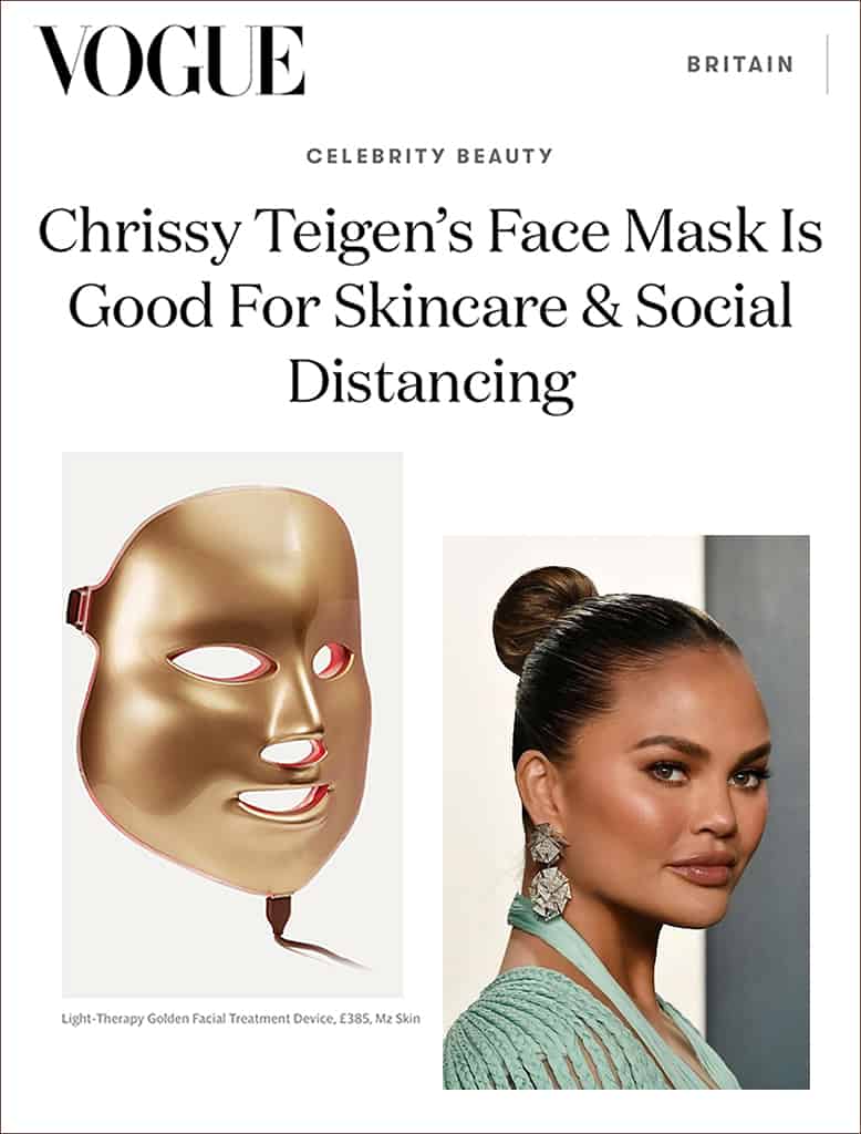 chrissy teigen's favourite face mask