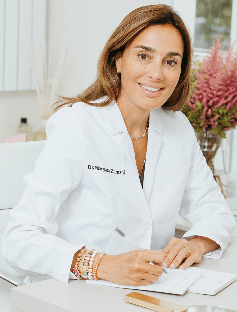 Dr. Maryam Zamani in her office